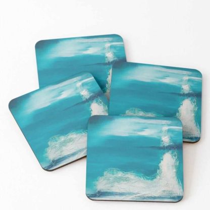 Glace Casquettes Coasters