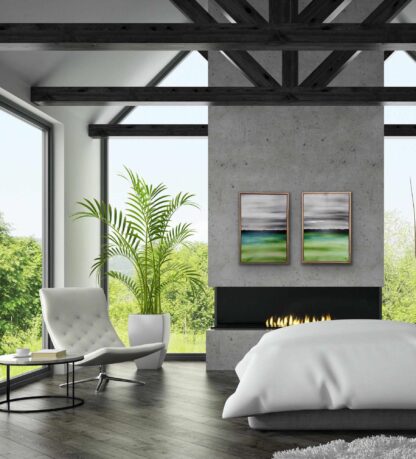 After the storm (diptych)