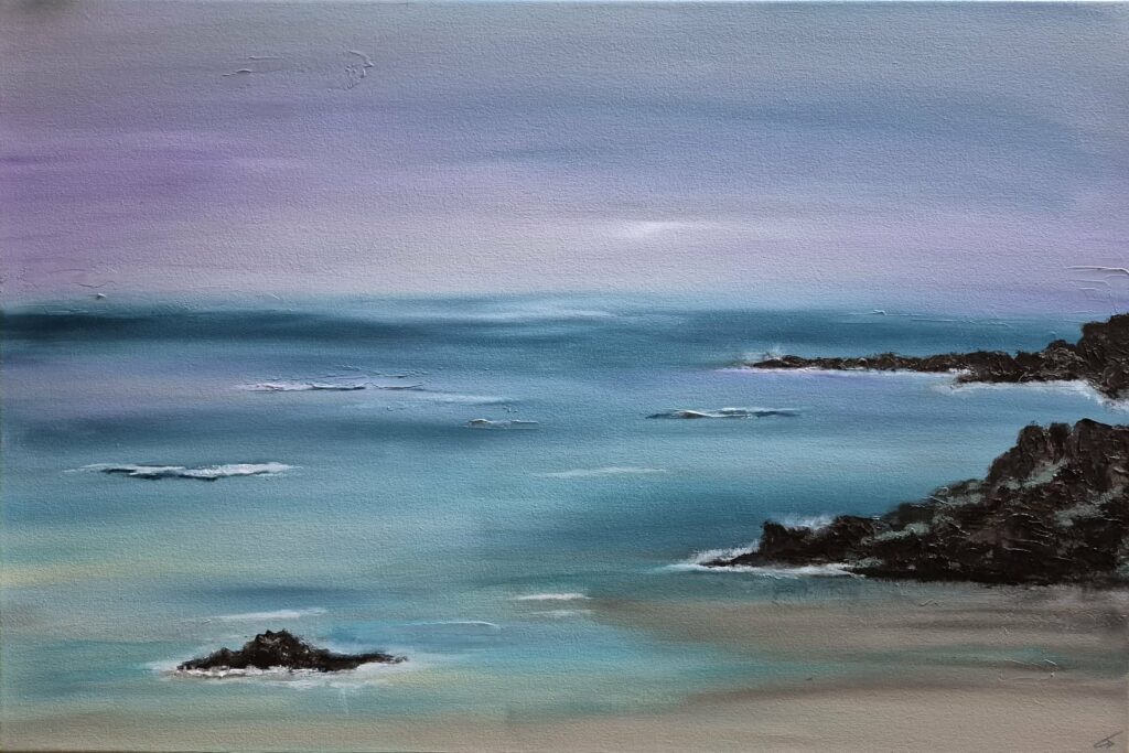 Serenity Beach – CJ Lucus Original Artwork